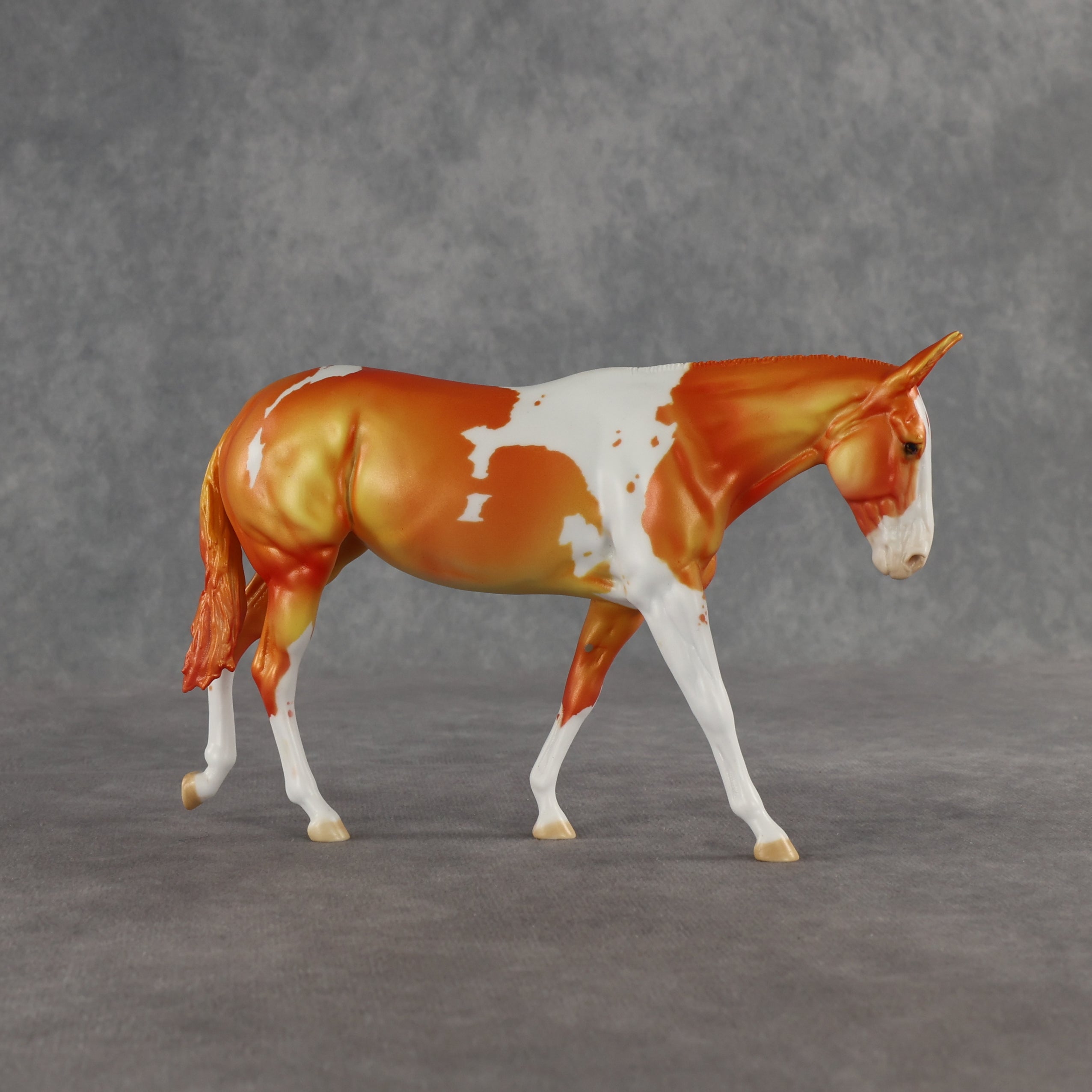 Infrared OOAK Pebble Mule  by Dawn Quick SHCF26