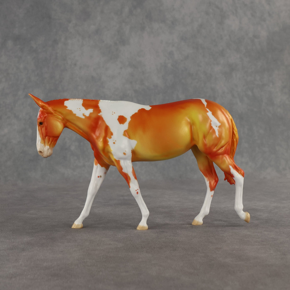 Infrared OOAK Pebble Mule  by Dawn Quick SHCF26