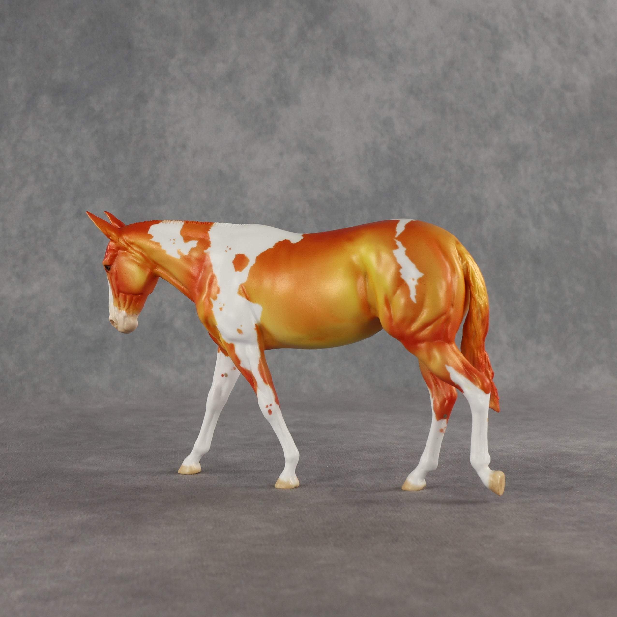 Infrared OOAK Pebble Mule  by Dawn Quick SHCF26