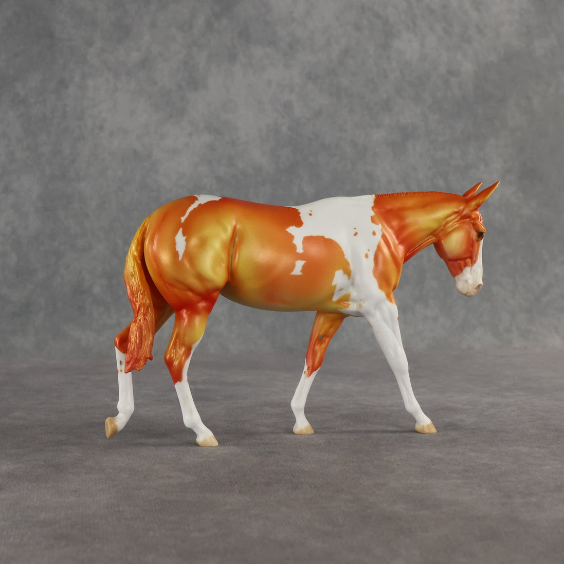 Infrared OOAK Pebble Mule  by Dawn Quick SHCF26