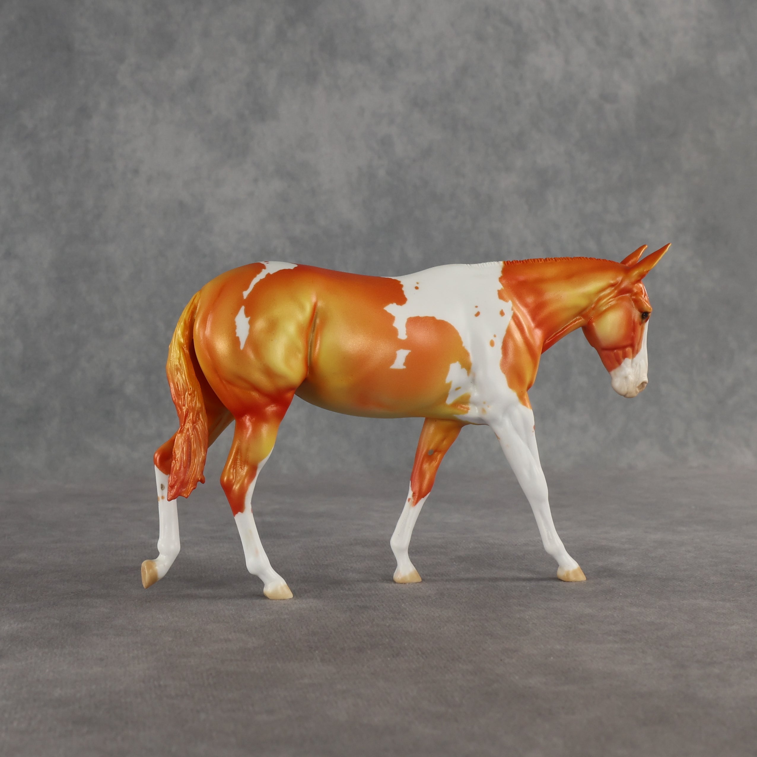 Infrared OOAK Pebble Mule  by Dawn Quick SHCF26