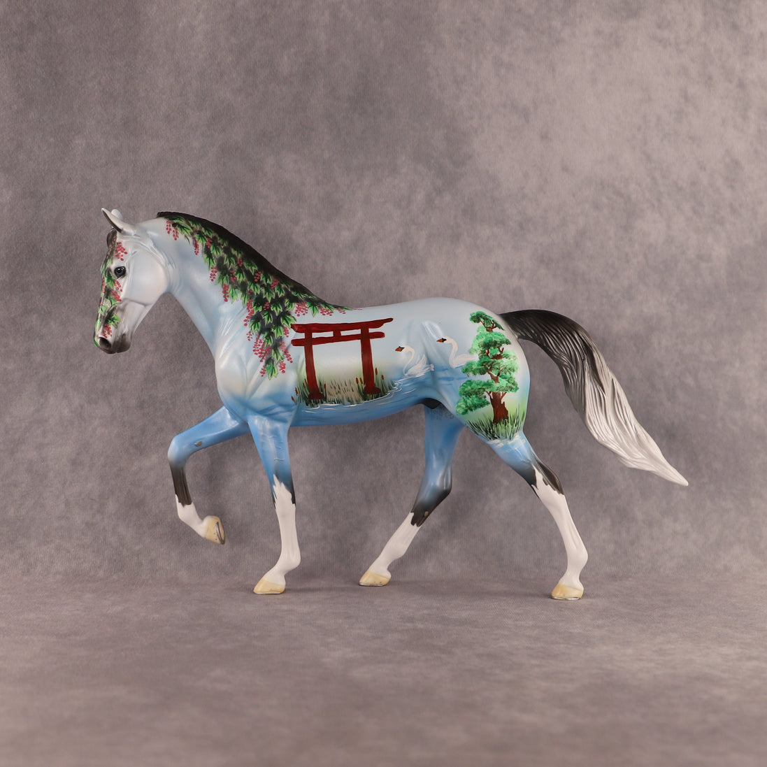 Into the Garden OOAK Tennessee Walker by Dawn Quick EQ26