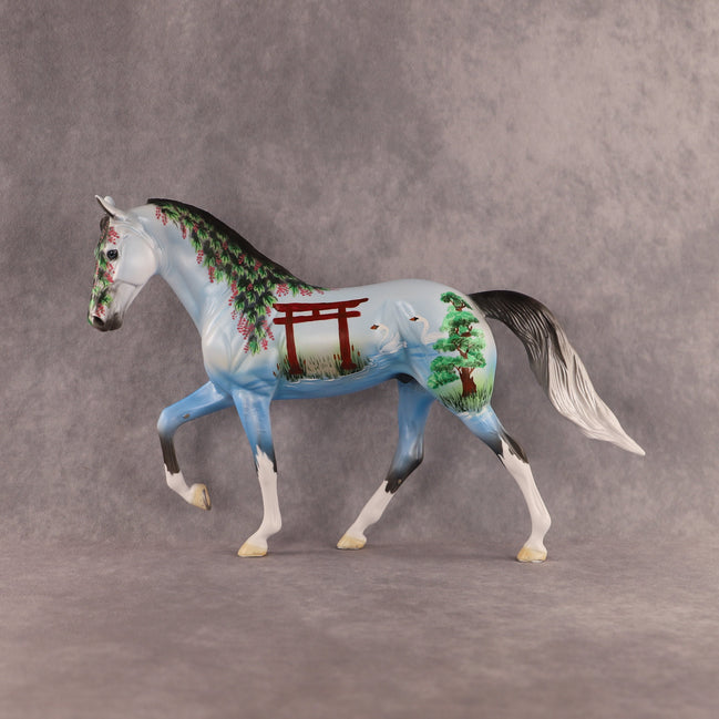 Into the Garden OOAK Tennessee Walker by Dawn Quick EQ26