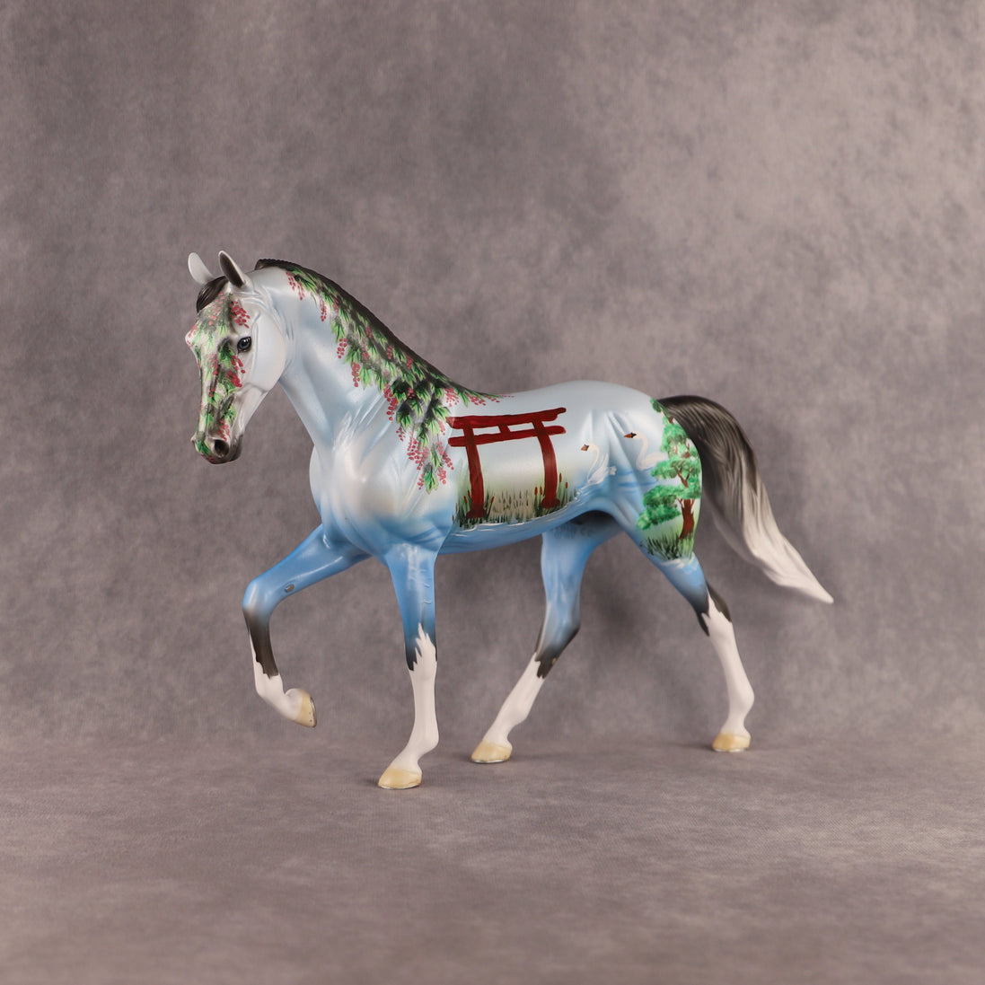 Into the Garden OOAK Tennessee Walker by Dawn Quick EQ26