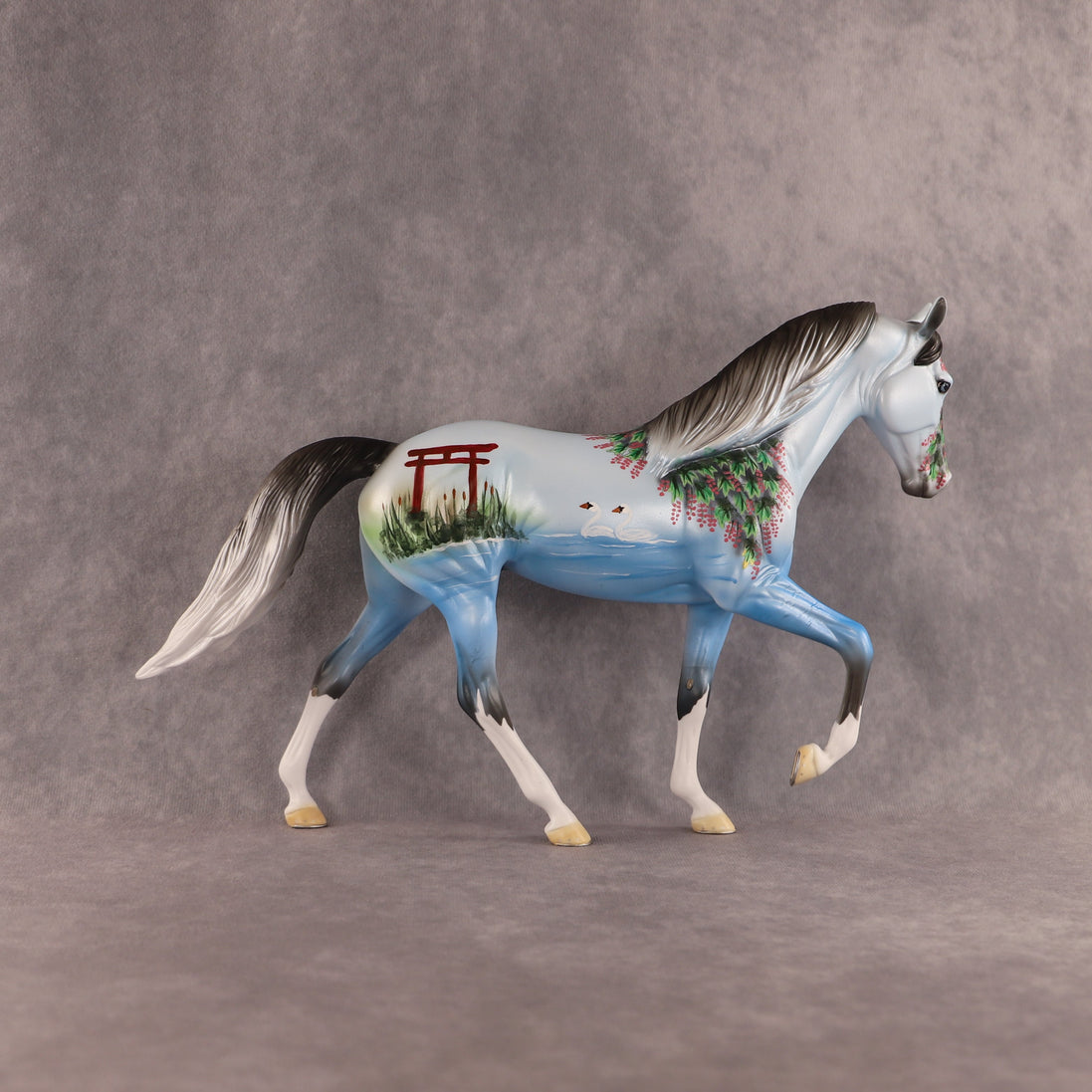 Into the Garden OOAK Tennessee Walker by Dawn Quick EQ26