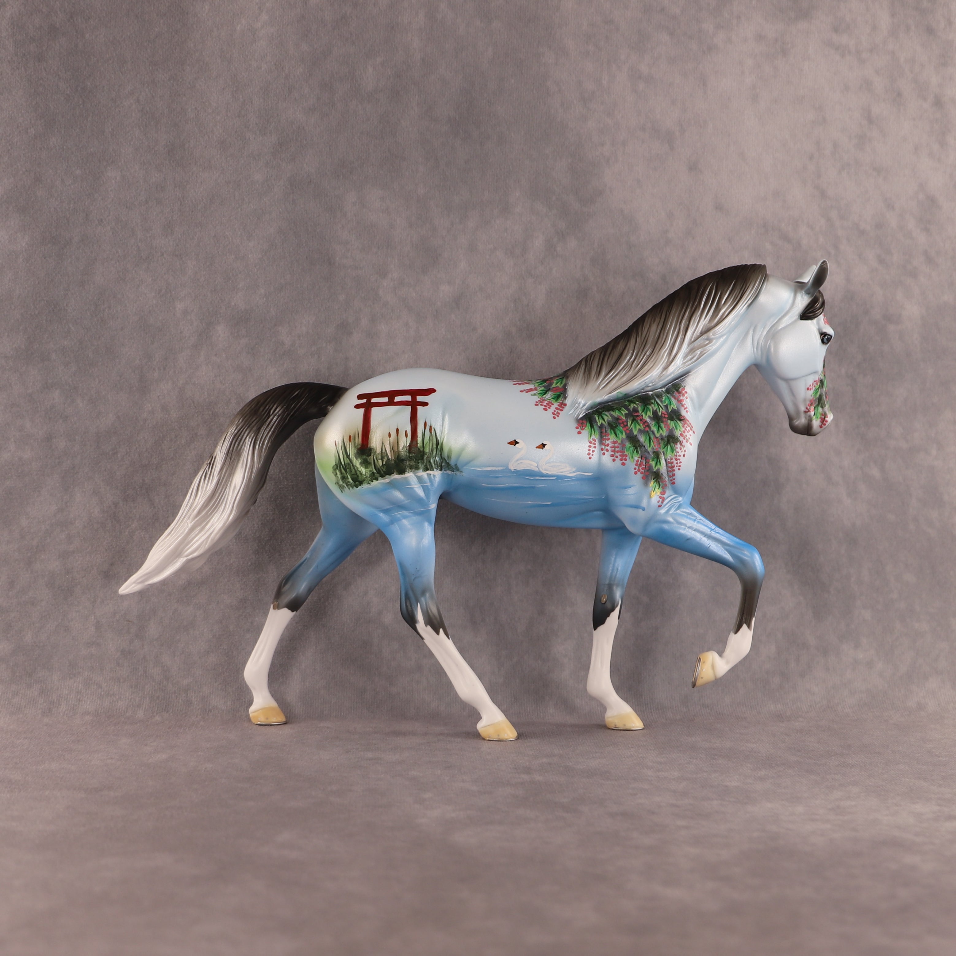 Into the Garden OOAK Tennessee Walker by Dawn Quick EQ26