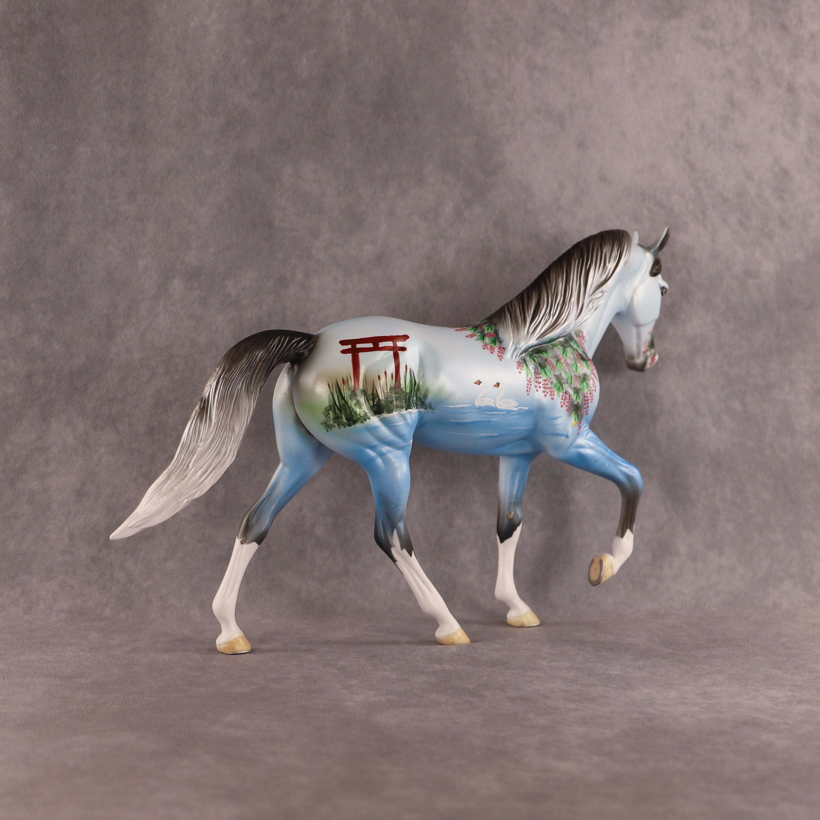 Into the Garden OOAK Tennessee Walker by Dawn Quick EQ26