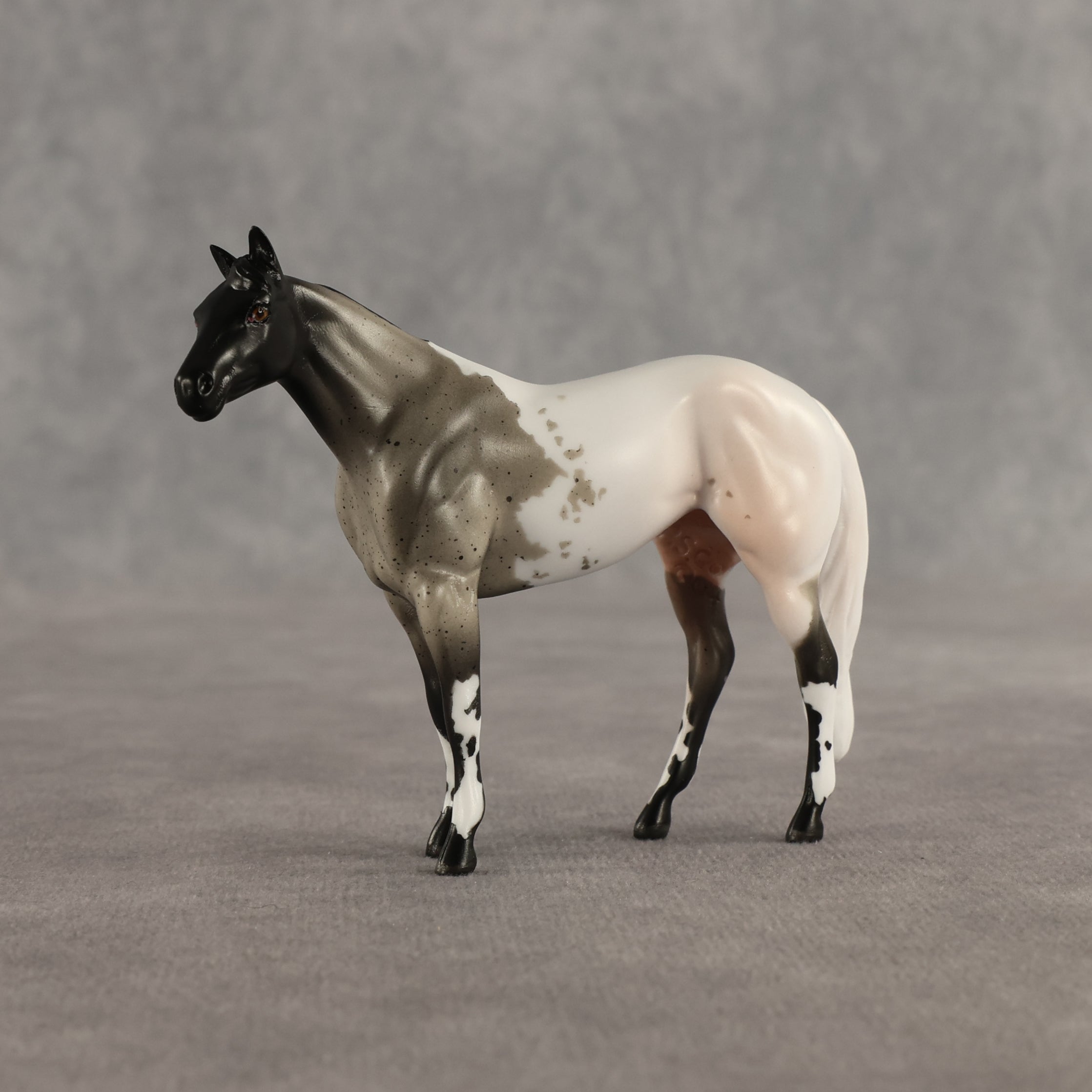 Ivy & Vine OOAK Chip FCM Stock Horse & Chip Foal by Anna Rieck SCD26