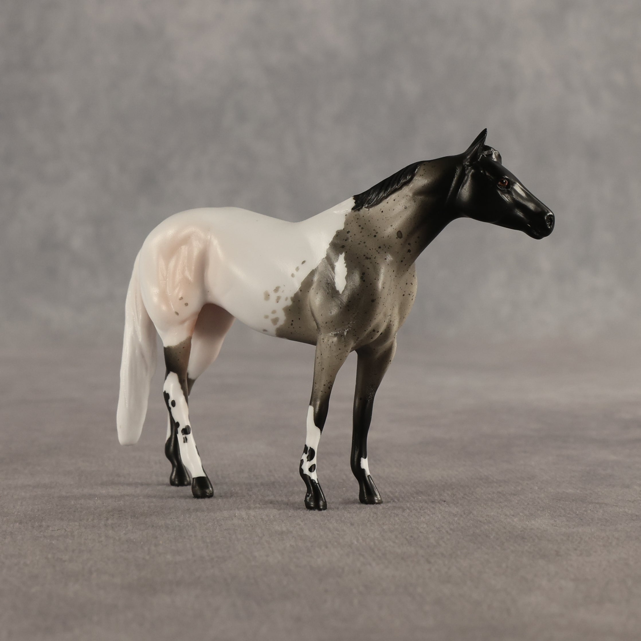Ivy & Vine OOAK Chip FCM Stock Horse & Chip Foal by Anna Rieck SCD26