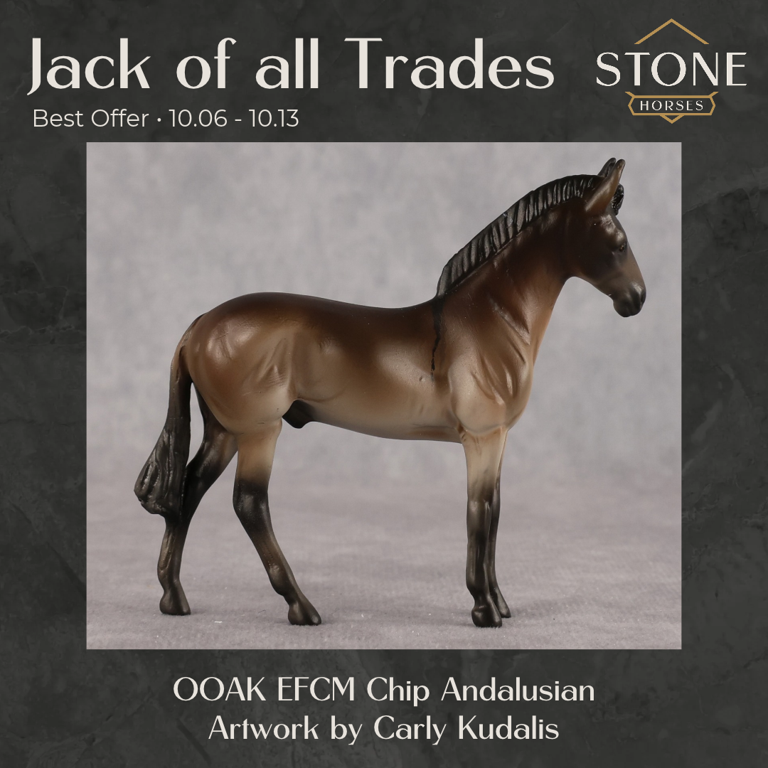 Jack of All Trades OOAK EFCM Chip Andalusian by Carly Kudalis Best Offer 10.6.2026