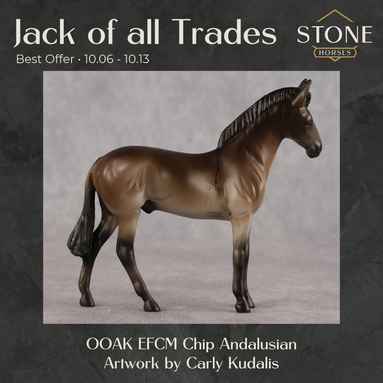 Jack of All Trades OOAK EFCM Chip Andalusian by Carly Kudalis Best Offer 10.6.2026