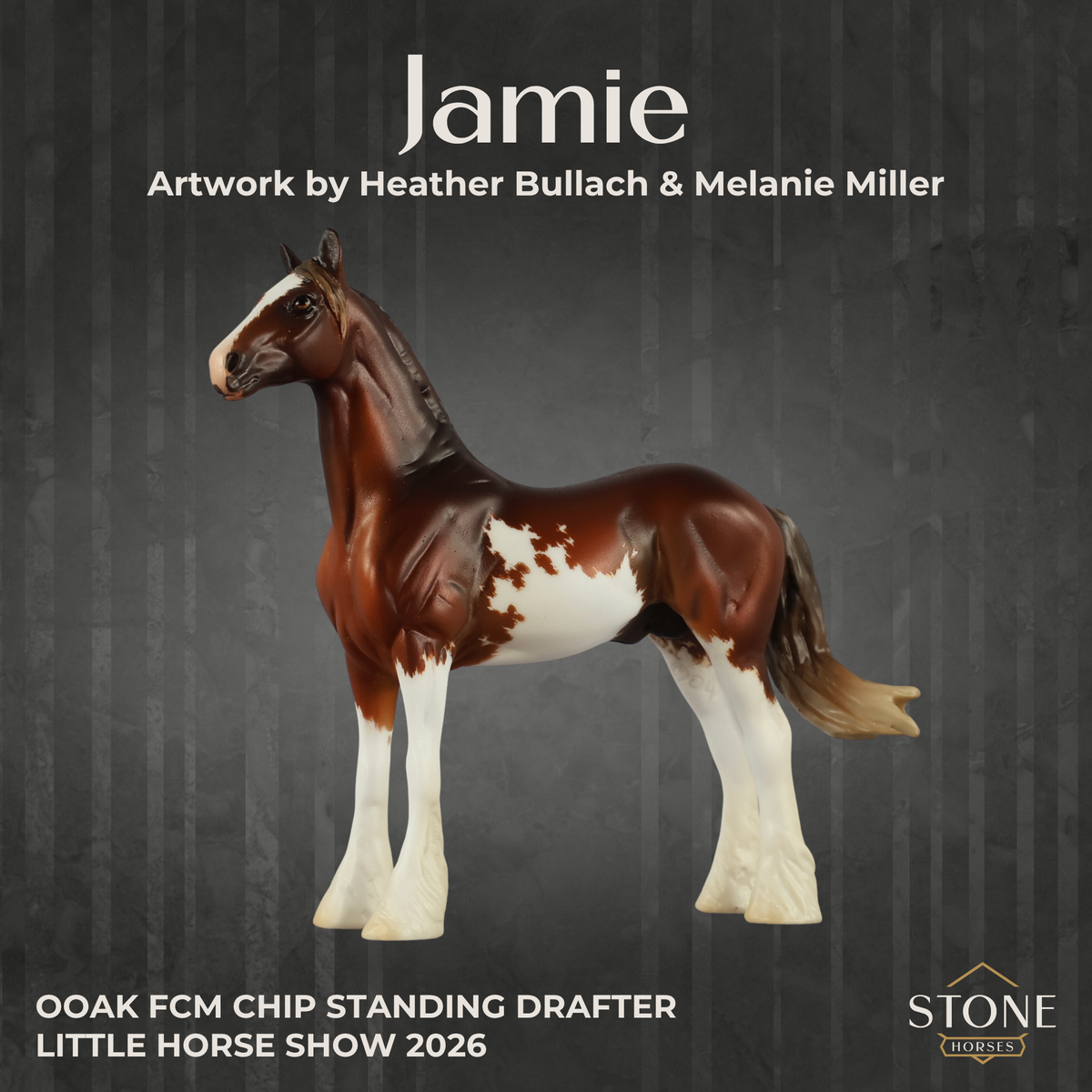 Jamie OOAK FCM Chip Standing Drafter by Heather Bullach & Melanie Miller LHS26
