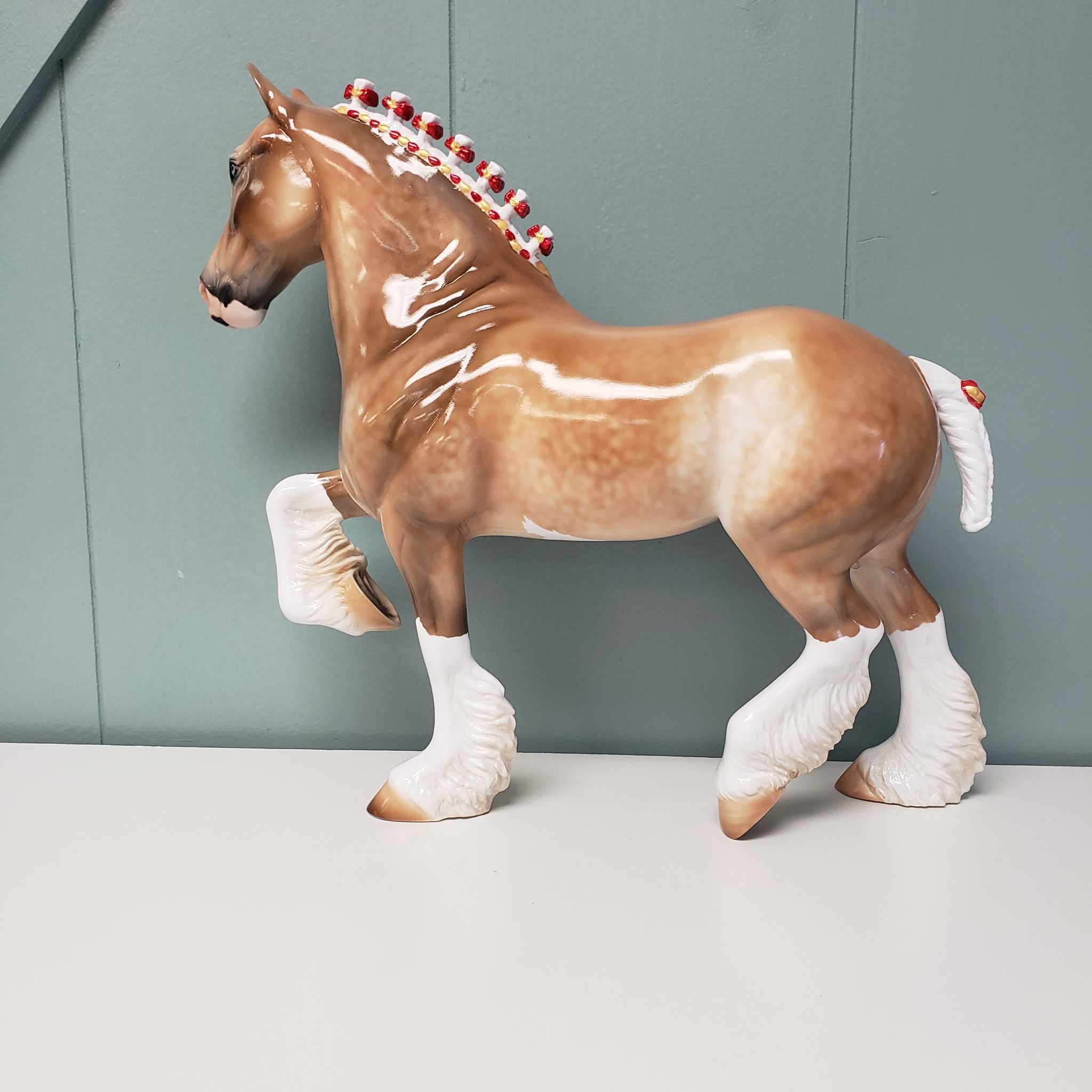 Glimmer and Guy from Chiefs Set- Arabian Mare and Trotting Draft