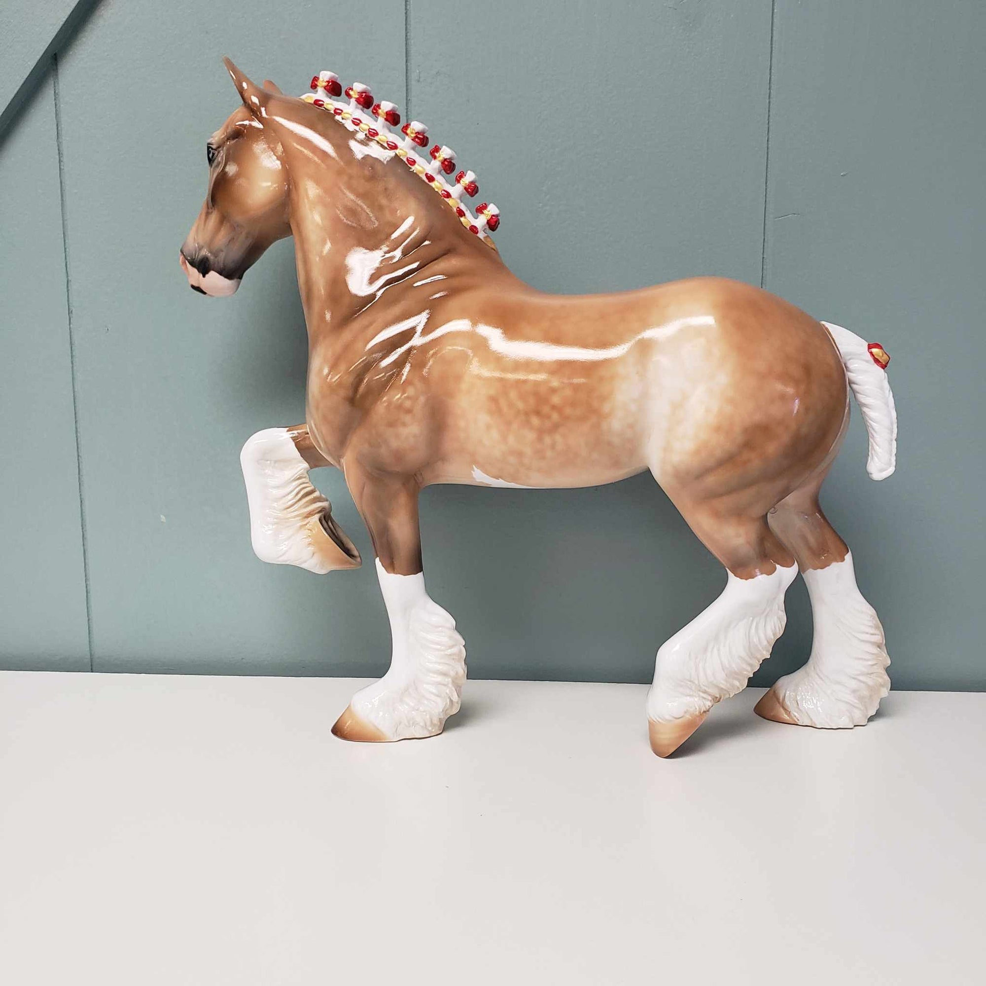 Glimmer and Guy from Chiefs Set- Arabian Mare and Trotting Draft