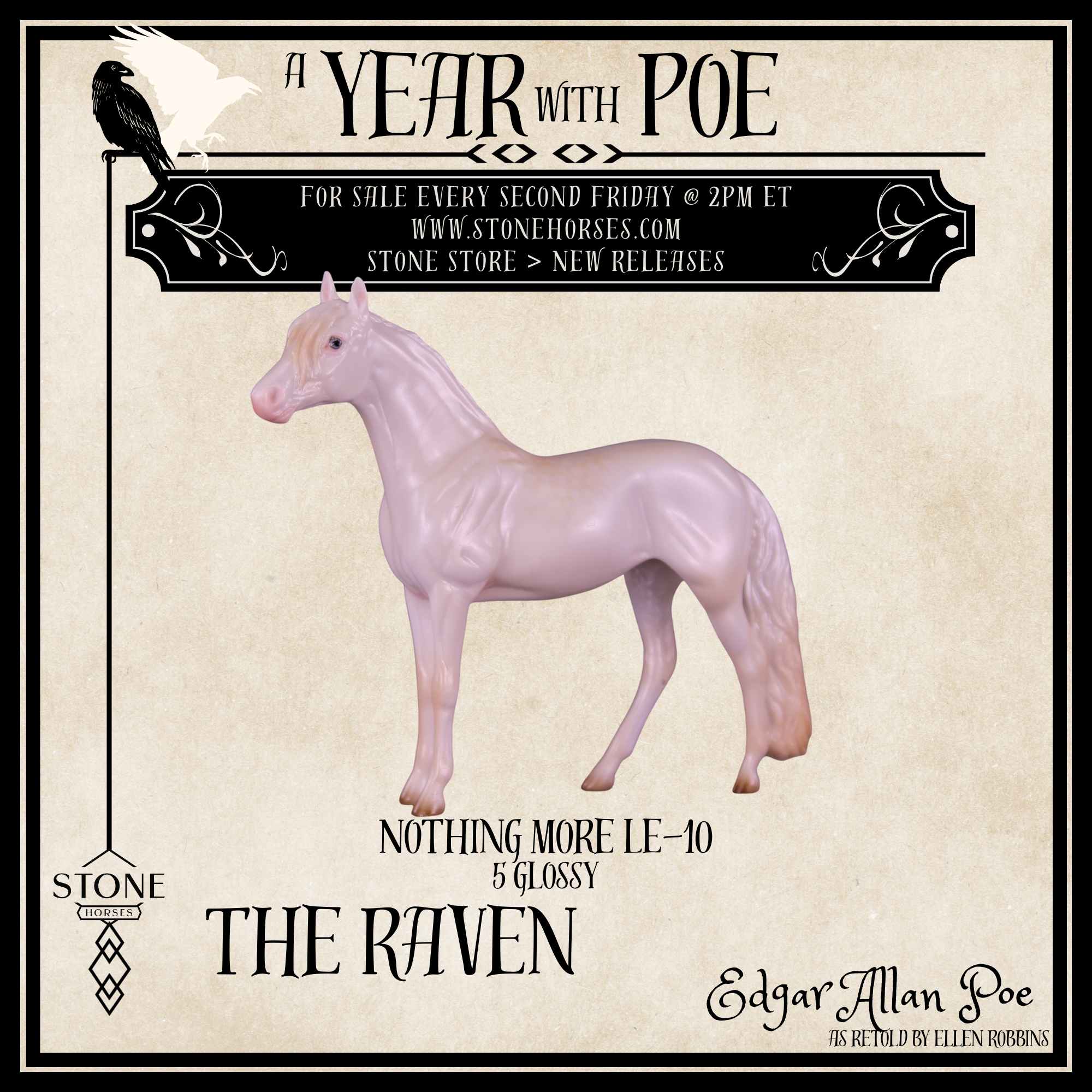 Glossy Nothing More LE-5 FCM Chip Andalusian by Ellen Robbins YP26