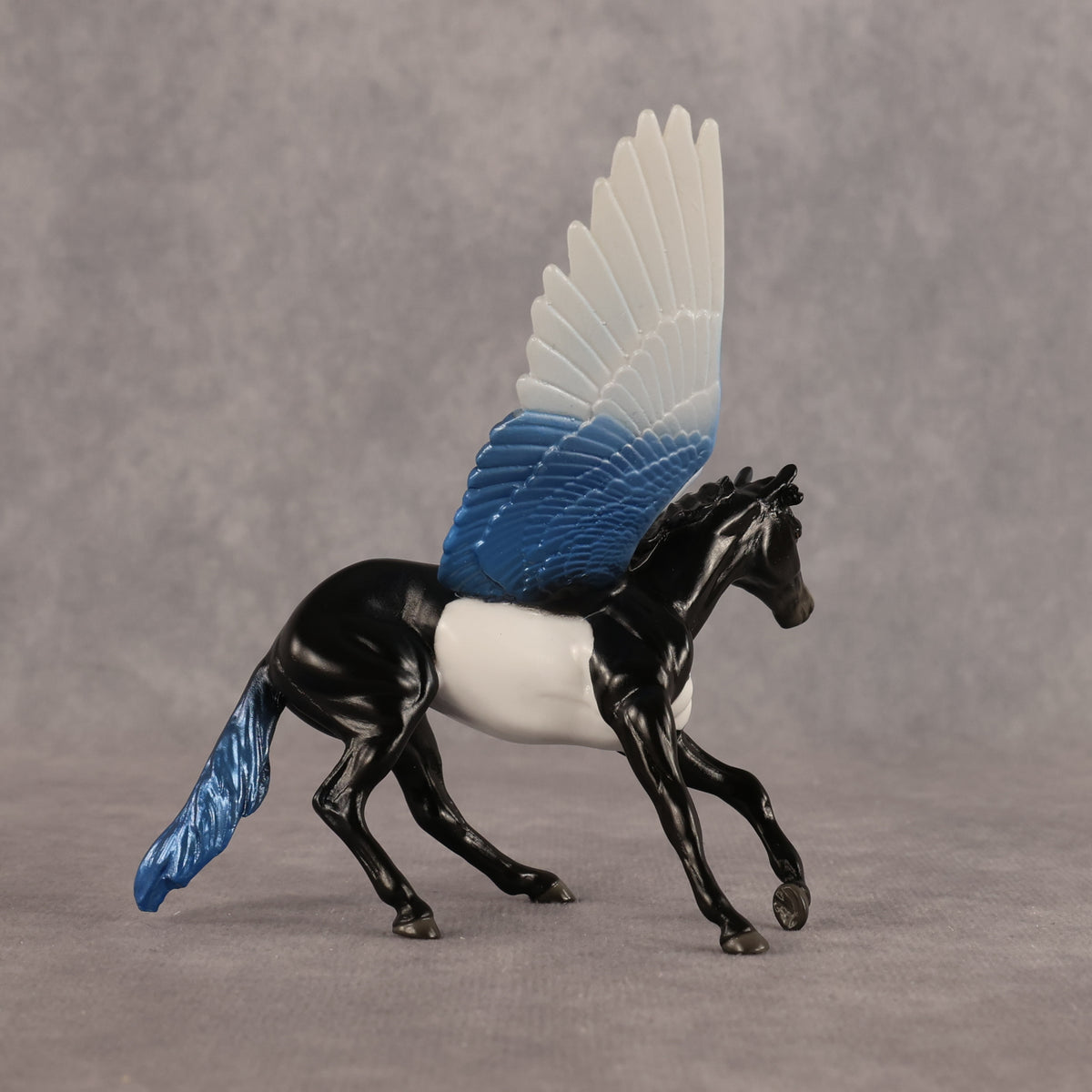 Jeckle OOAK FCM Chip Cutting Horse by Angela Marleau FTF26