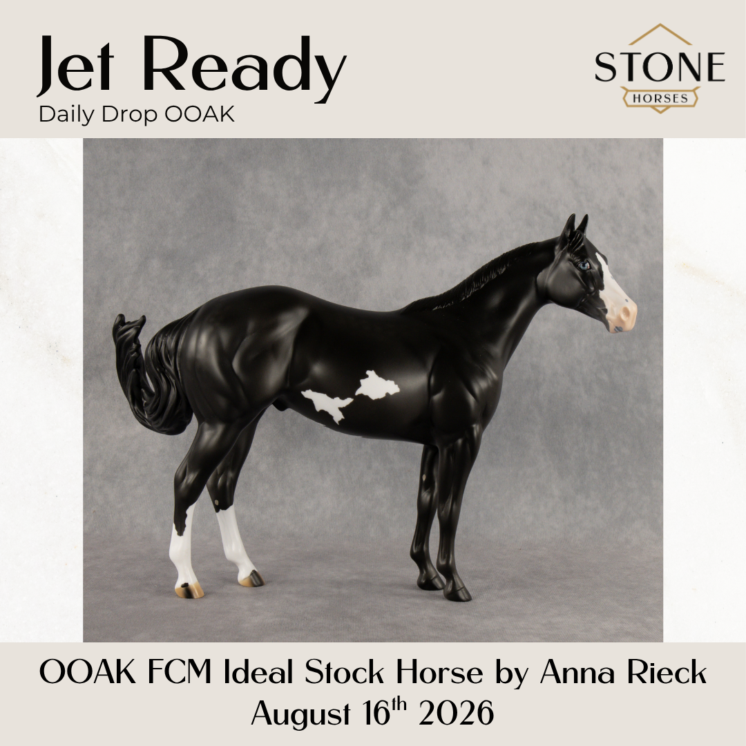 Jet Ready OOAK Ideal Stock Horse by Anna Rieck DDOOAKs26