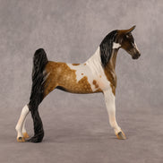 Jet Airliner OOAK Pebble Saddlebred by Anna Rieck LHS26
