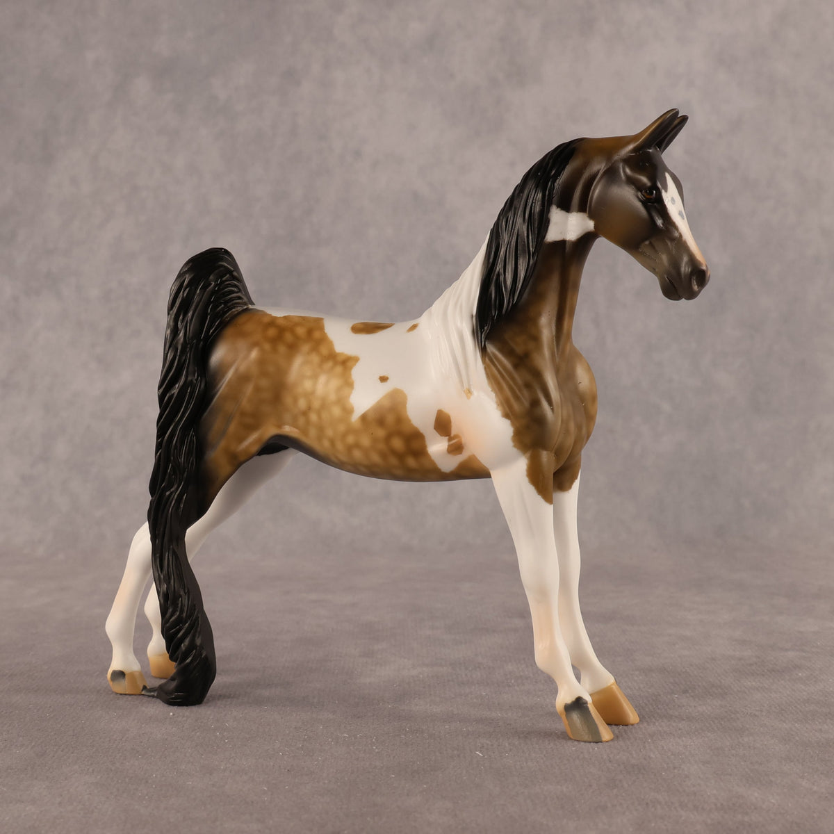 Jet Airliner OOAK Pebble Saddlebred by Anna Rieck LHS26