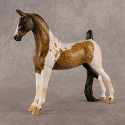 Jet Airliner OOAK Pebble Saddlebred by Anna Rieck LHS26