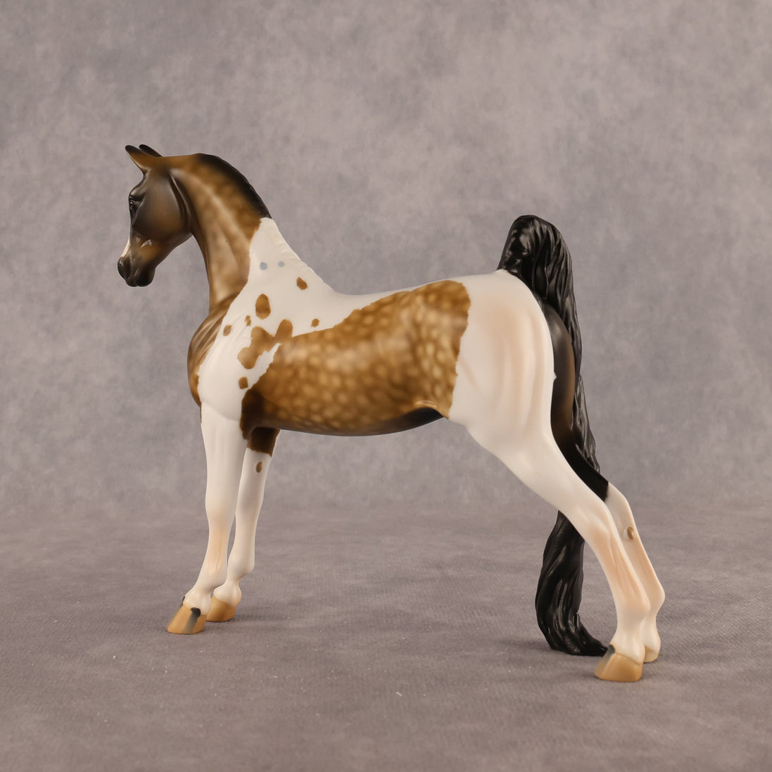 Jet Airliner OOAK Pebble Saddlebred by Anna Rieck LHS26