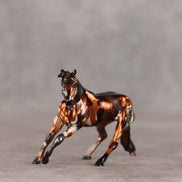 Jinkx OOAK Chip Cutting Horse by Julie Keim VV26