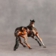 Jinkx OOAK Chip Cutting Horse by Julie Keim VV26