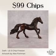 Joeh LE-5 Chip Friesian by Alex Fortman October $99 Chips