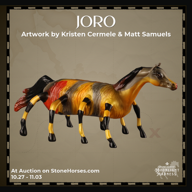 Joro OOAK  EFCM Chip Arabian by Kristen Cermele & Matt Samuels MM26