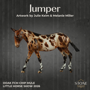 Jumper OOAK  FCM Chip Mule by Julie Keim & Melanie Miller LHS26