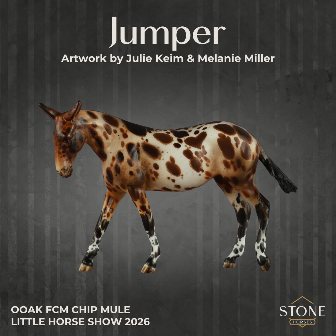 Jumper OOAK  FCM Chip Mule by Julie Keim & Melanie Miller LHS26
