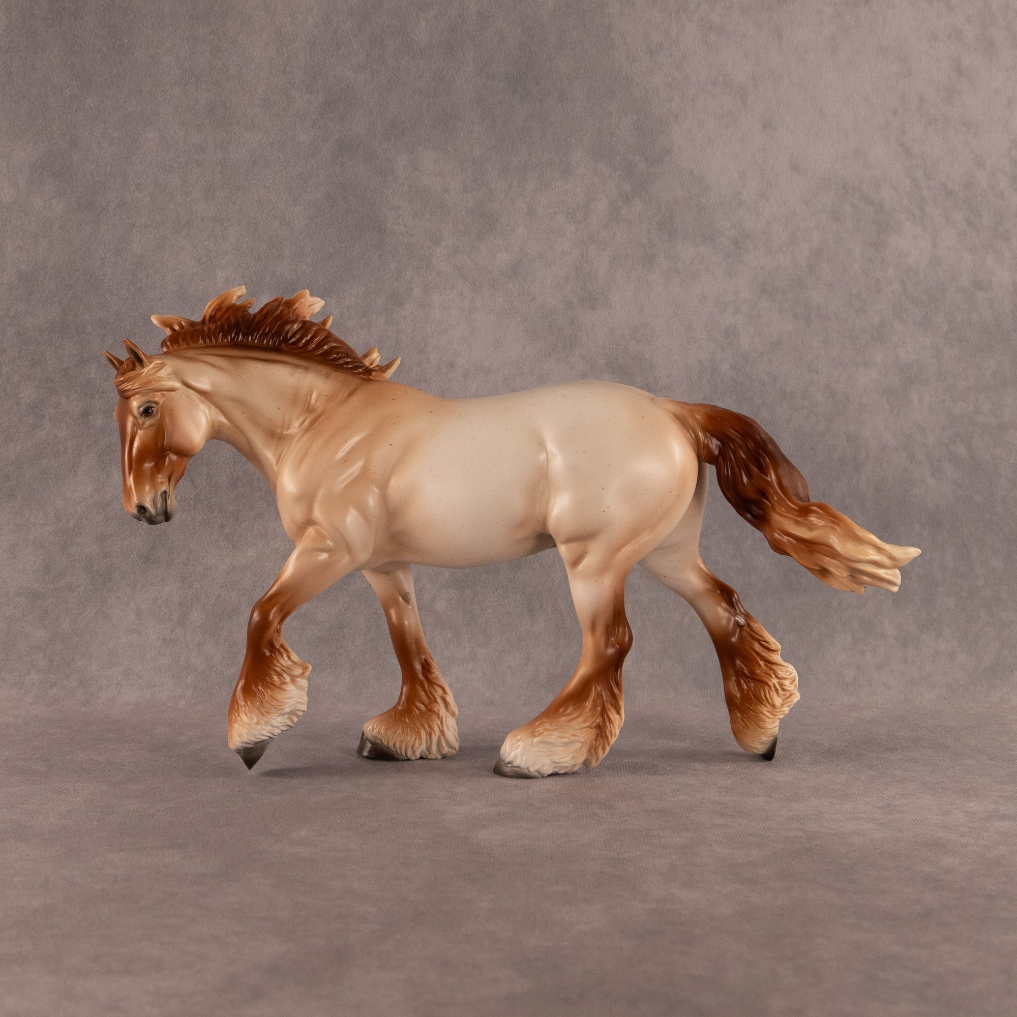 Just Peachy OOAK FCM Irish Cob by Ellen Robbins EQ26
