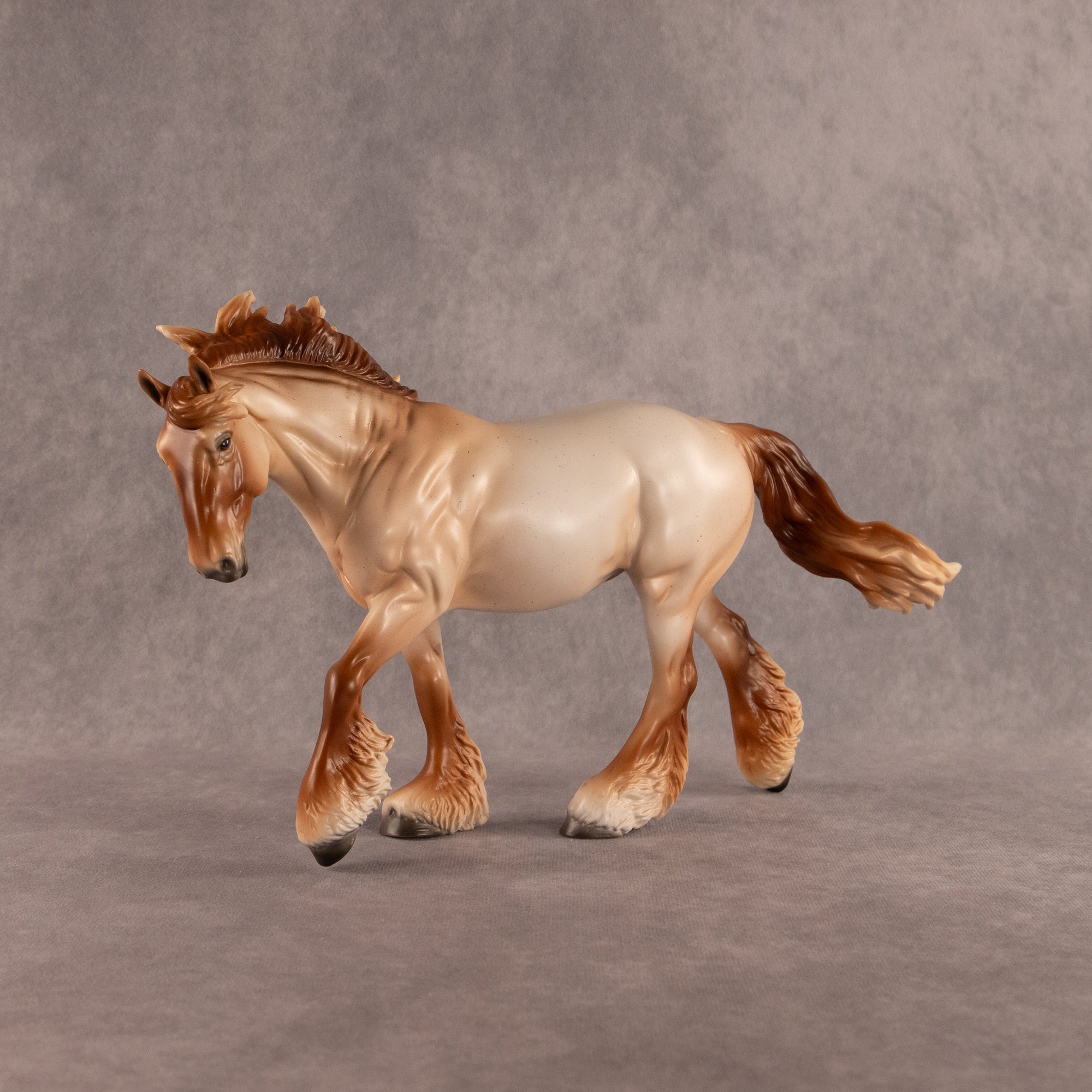 Just Peachy OOAK FCM Irish Cob by Ellen Robbins EQ26