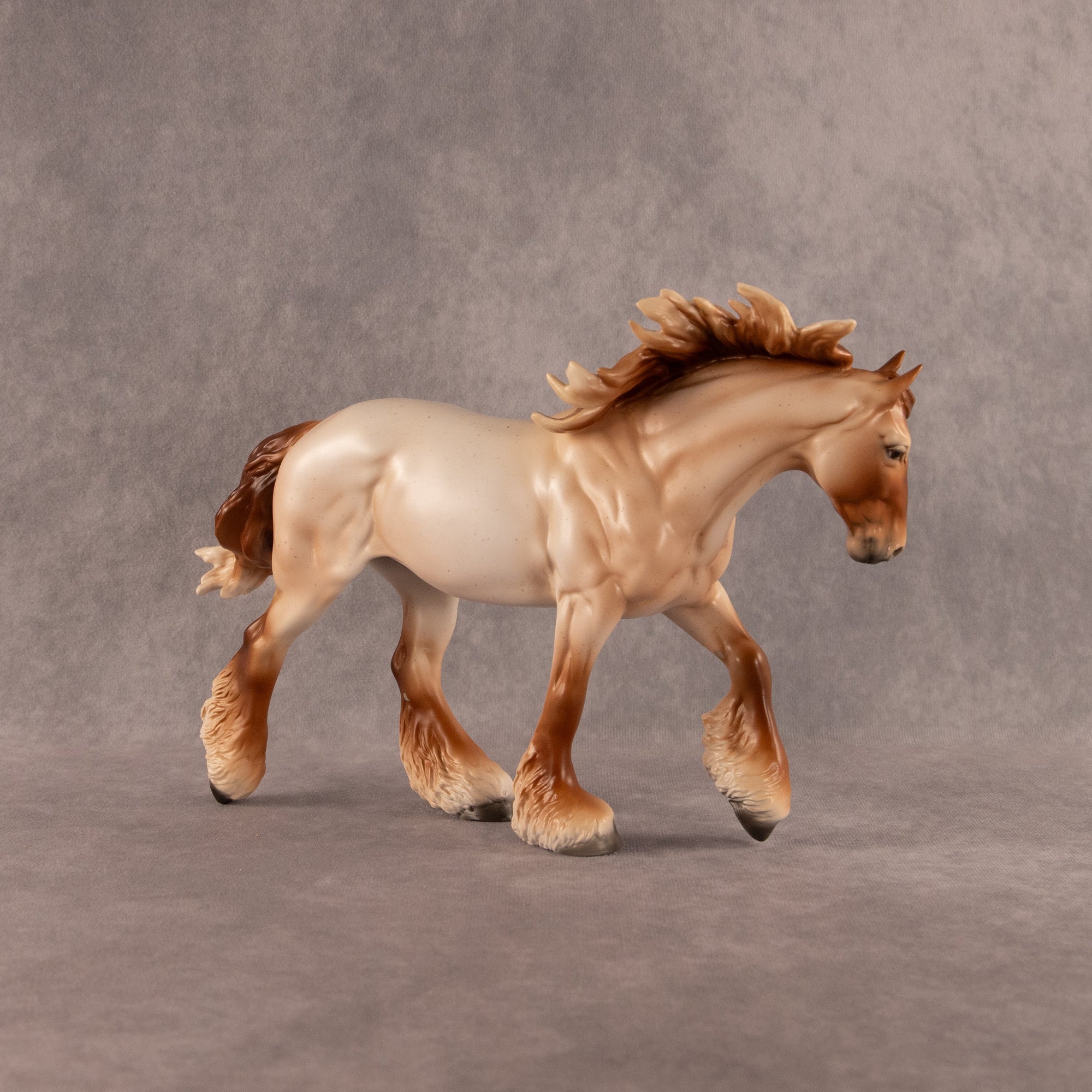 Just Peachy OOAK FCM Irish Cob by Ellen Robbins EQ26