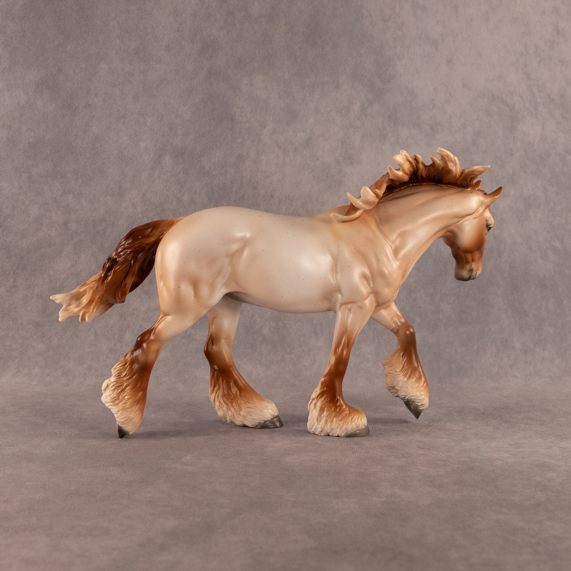 Just Peachy OOAK FCM Irish Cob by Ellen Robbins EQ26
