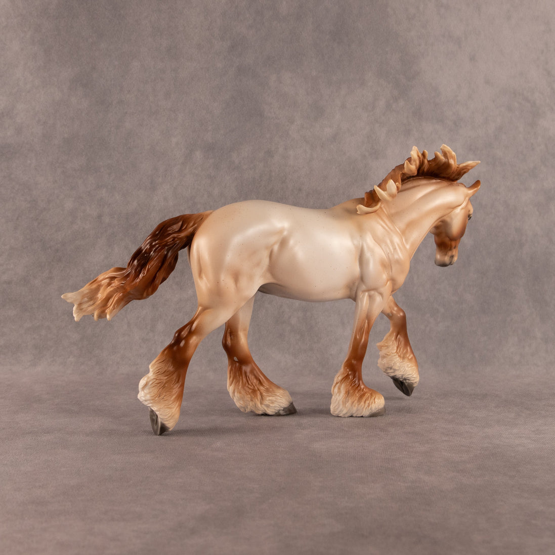 Just Peachy OOAK FCM Irish Cob by Ellen Robbins EQ26