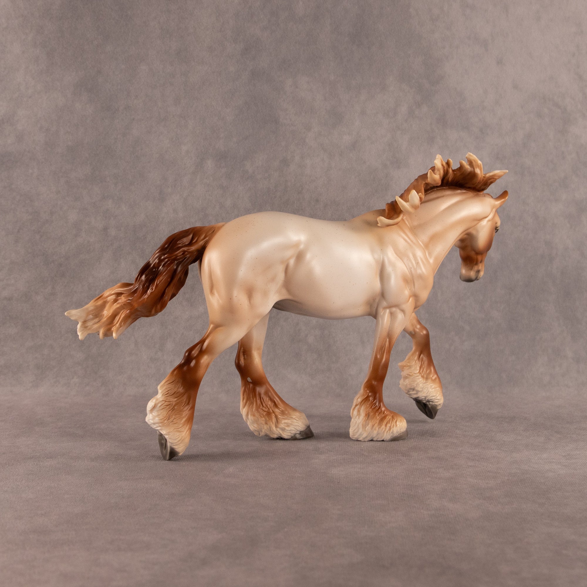 Just Peachy OOAK FCM Irish Cob by Ellen Robbins EQ26