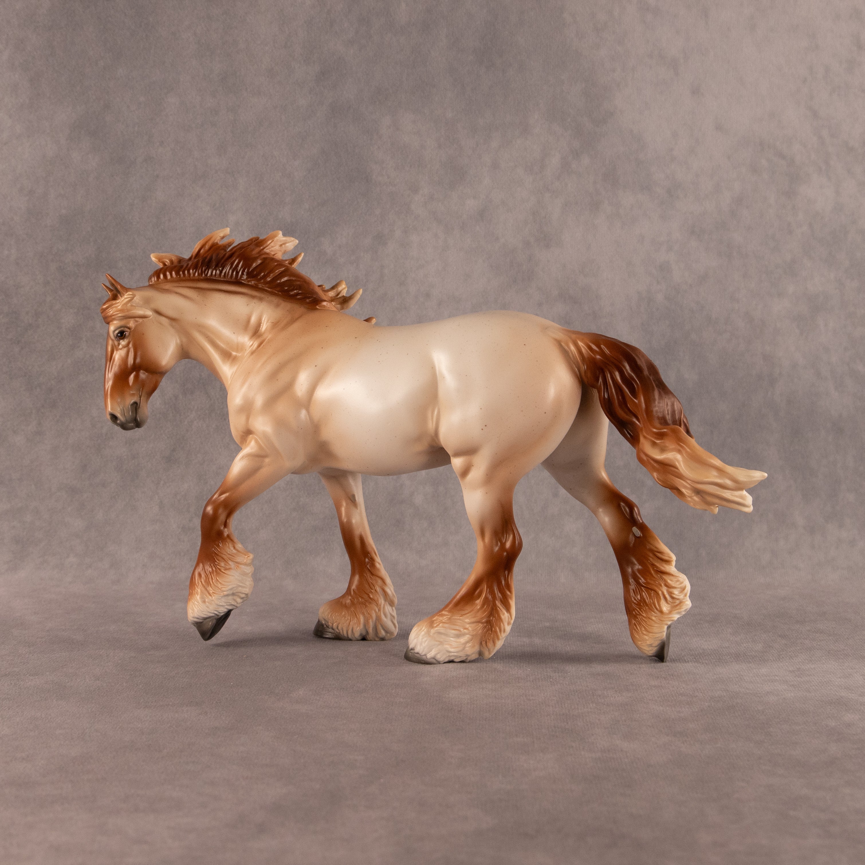 Just Peachy OOAK FCM Irish Cob by Ellen Robbins EQ26