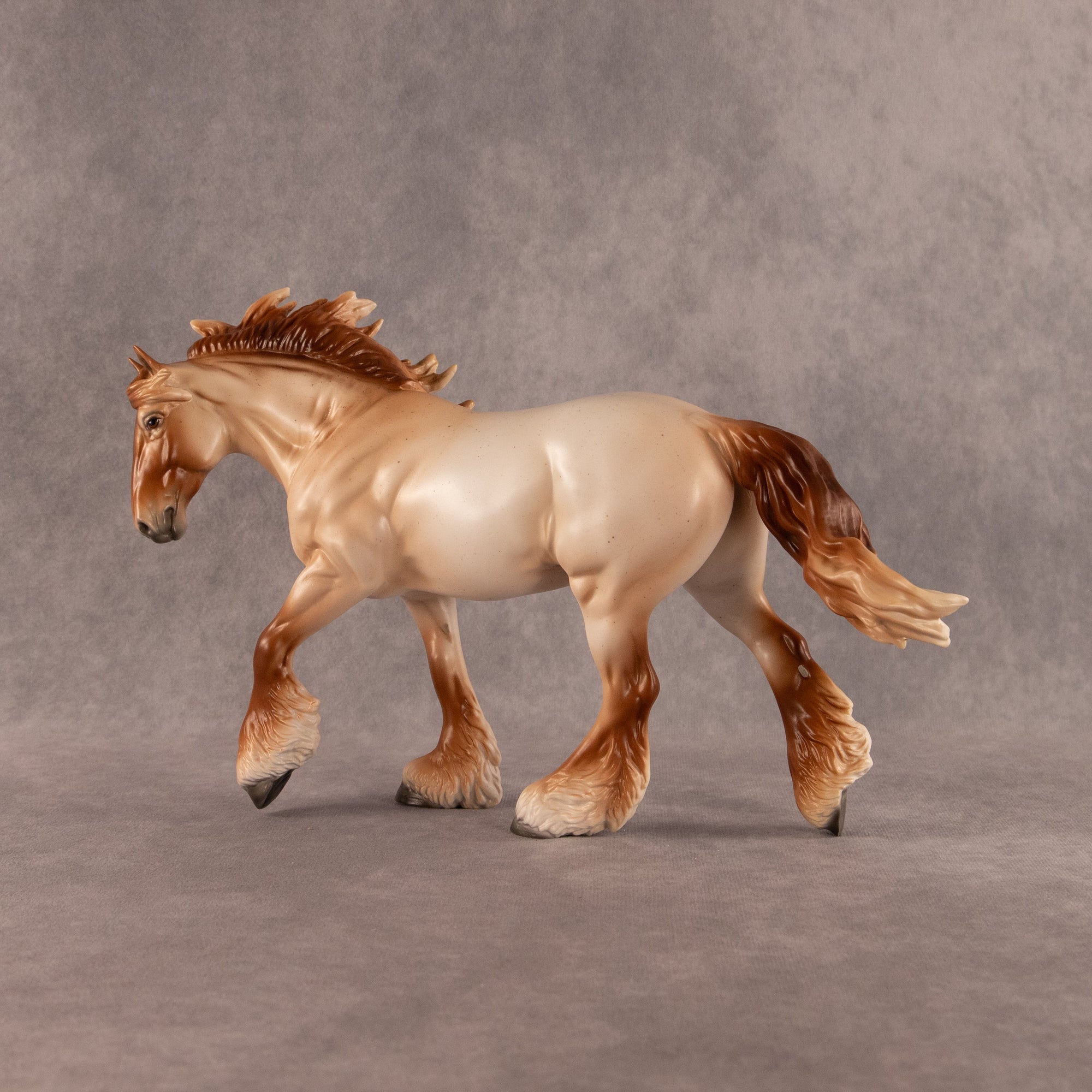 Just Peachy OOAK FCM Irish Cob by Ellen Robbins EQ26