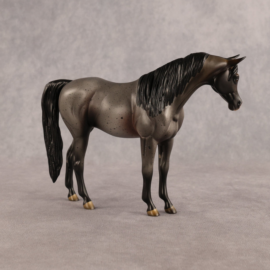 Keep A Girl From Trying OOAK Pebble Arabian Mare by Alex Fortman LHS26
