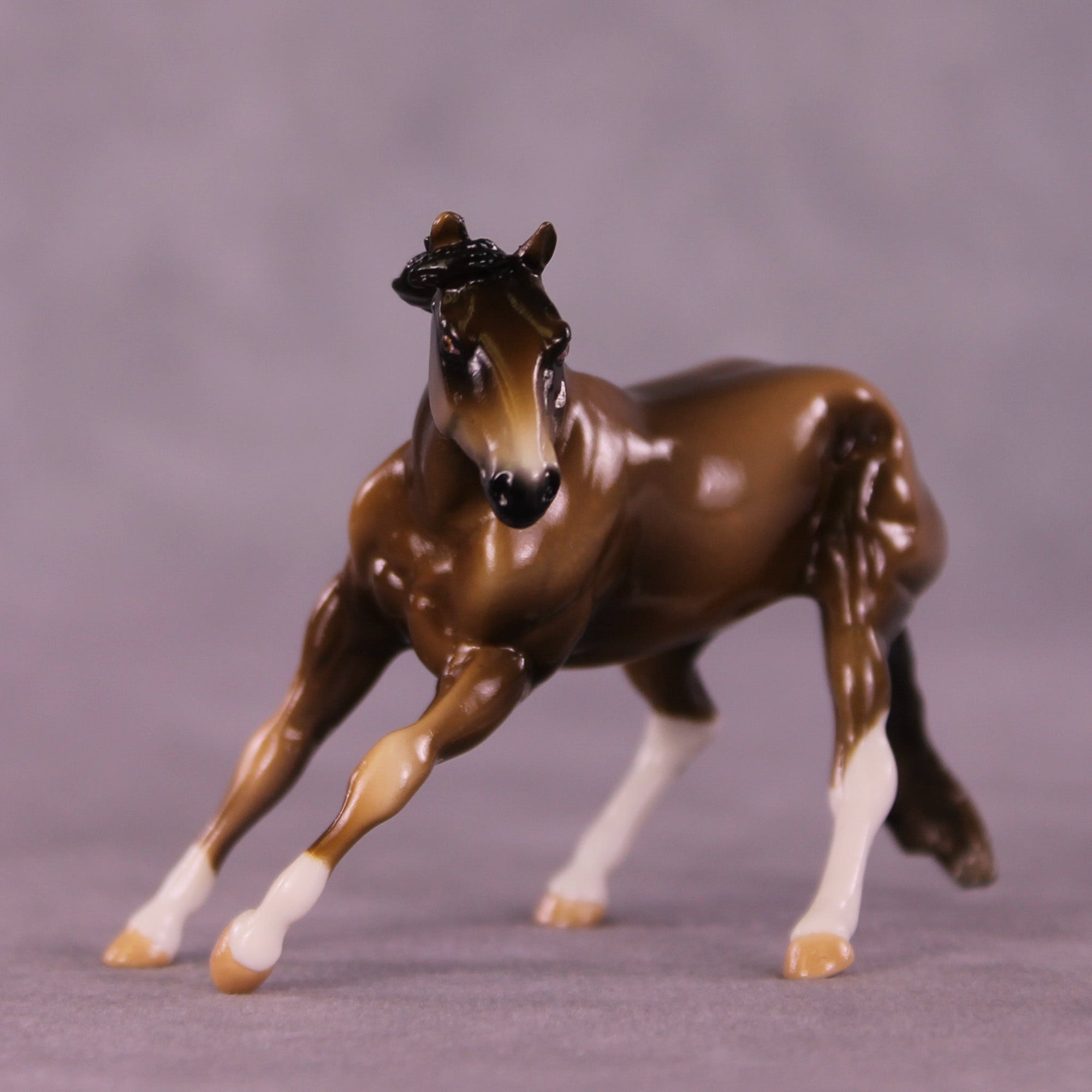 Keep Moving OOAK Chip Cutting Horse by Kike (Enrique) Duarte MM25 Group C