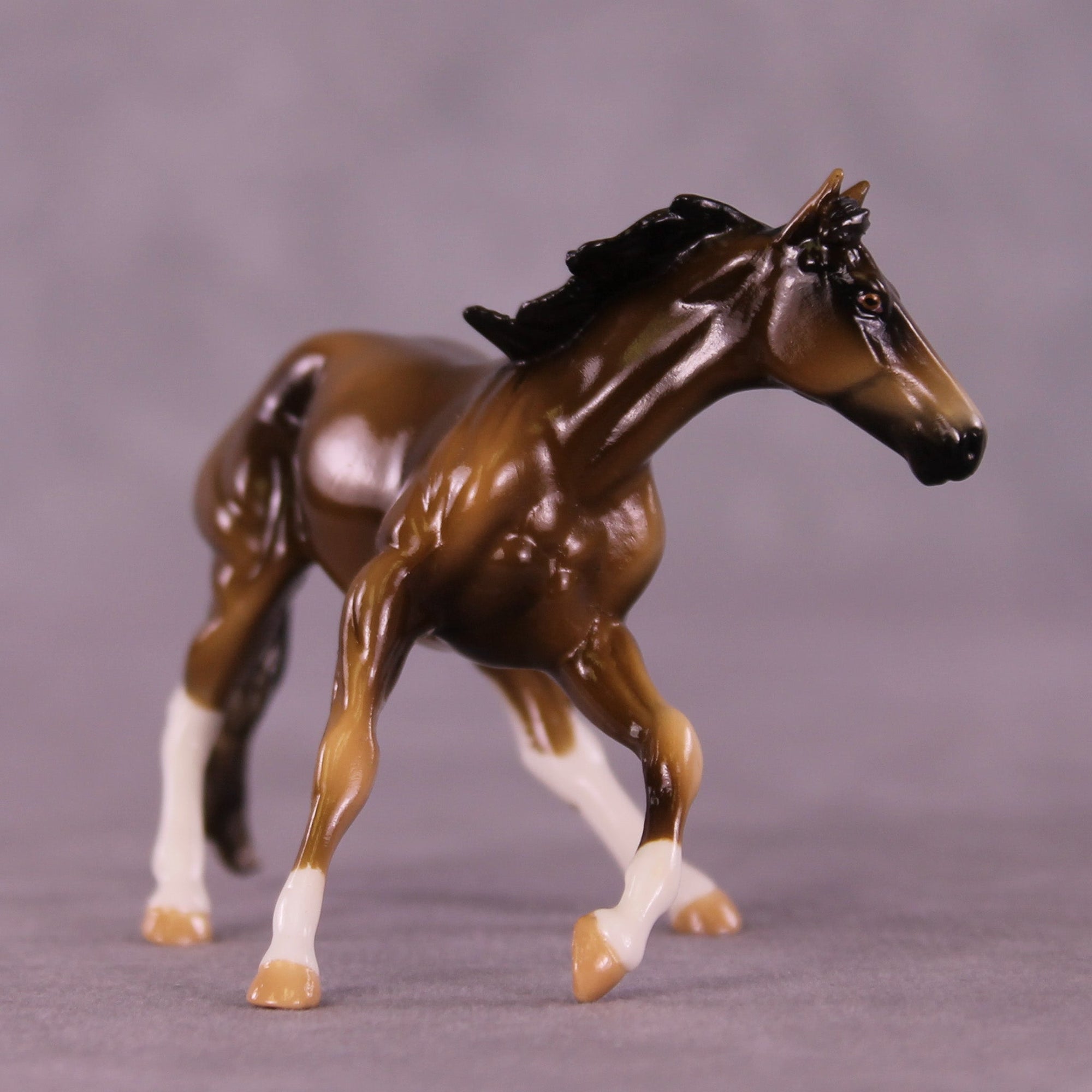 Keep Moving OOAK Chip Cutting Horse by Kike (Enrique) Duarte MM25 Group C