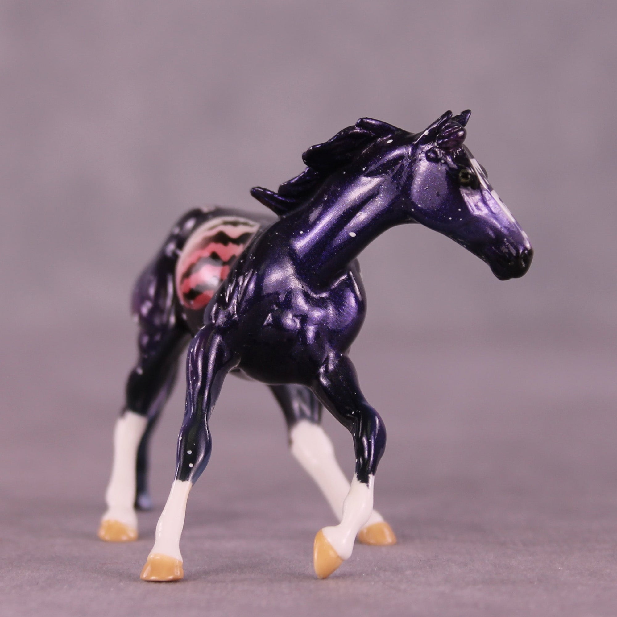 Kelperian Visitor OOAK Chip Cutting Horse by Kike (Enrique) Duarte MM25 Group B