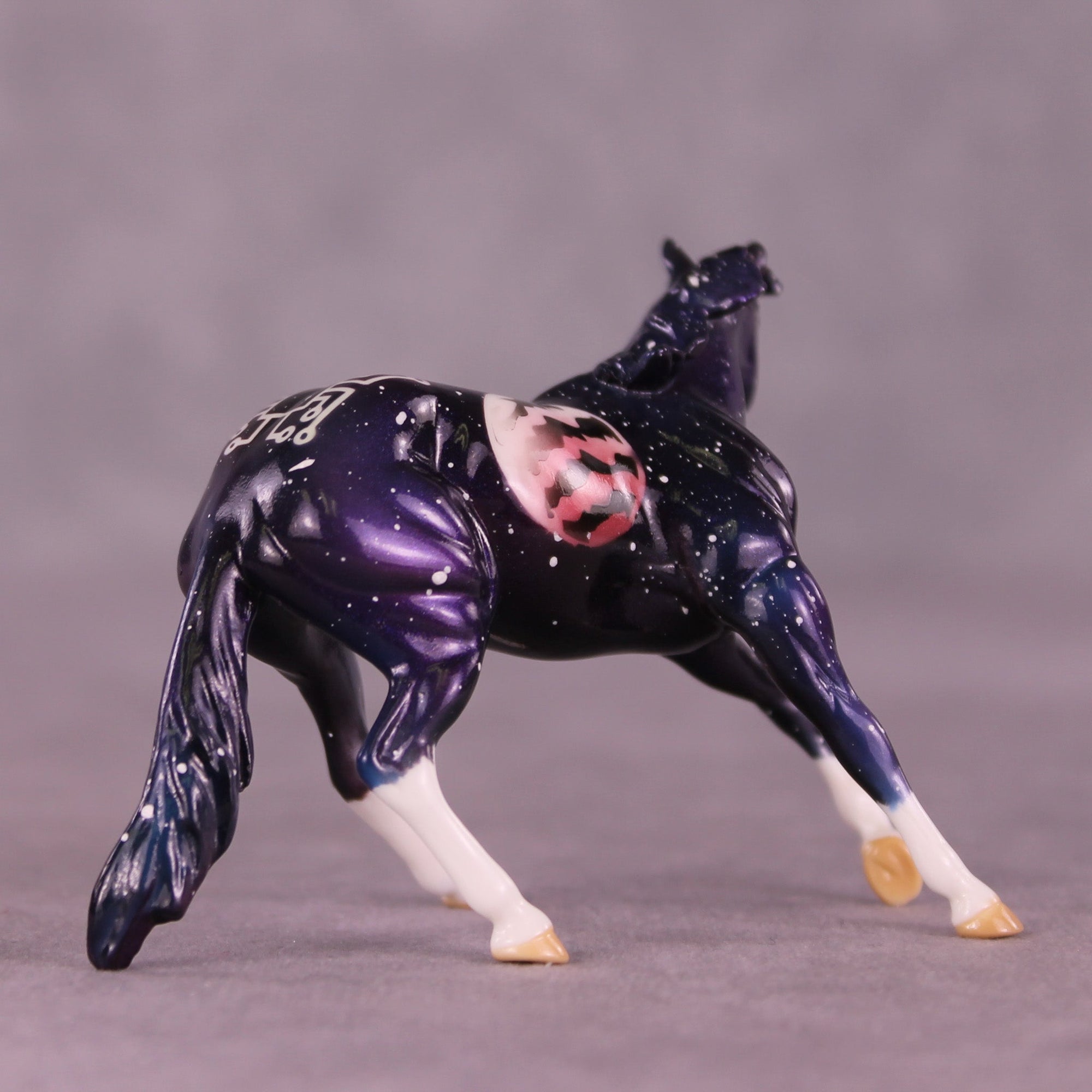 Kelperian Visitor OOAK Chip Cutting Horse by Kike (Enrique) Duarte MM25 Group B