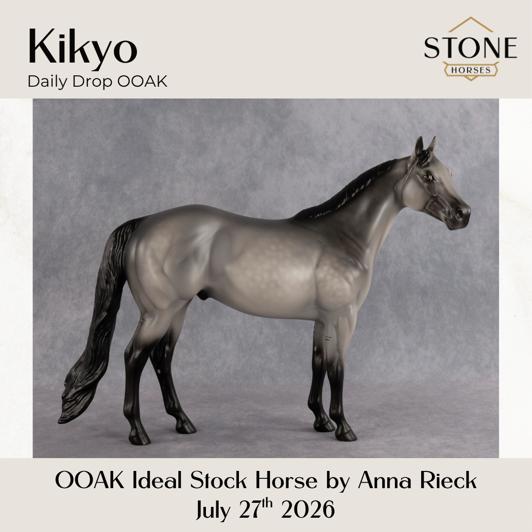 Kikyo OOAK Ideal Stock Horse by Anna Rieck DDOOAKs26