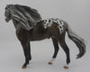 Kiss-OOAK Appaloosa Mustang Model Horse  8/26/20