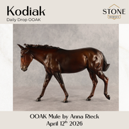 Kodiak OOAK Large Mule by Anna Rieck DDOOAKs26