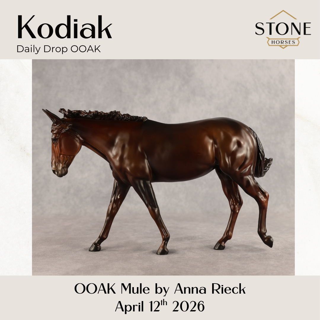Kodiak OOAK Large Mule by Anna Rieck DDOOAKs26