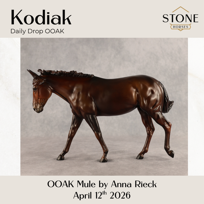 Kodiak OOAK Large Mule by Anna Rieck DDOOAKs26