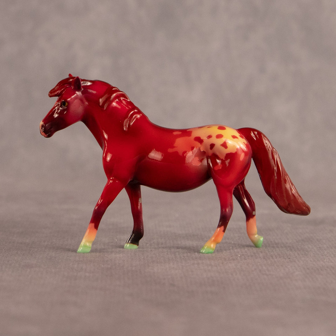 Lady L'Pomme OOAK Chip Pony by Jamie Adamson EQ26